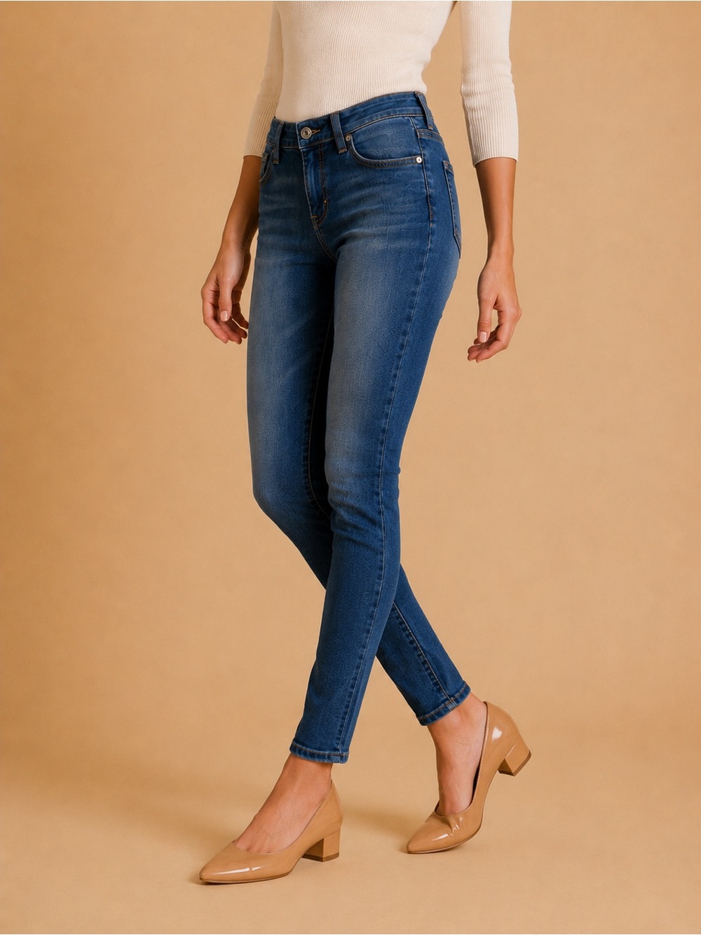 AG Adriano Goldschmied Y2K Low Rise The Legging Medium Wash Super Skinny Jeans